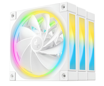 Wentylator do komputera Deepcool FL12R White Triple Pack 3x120mm